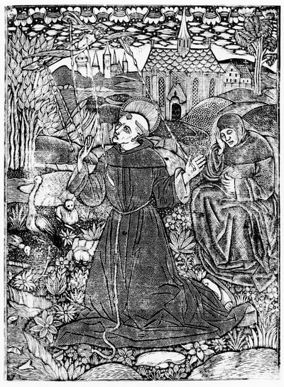 San Francesco riceve le stimmate da English School